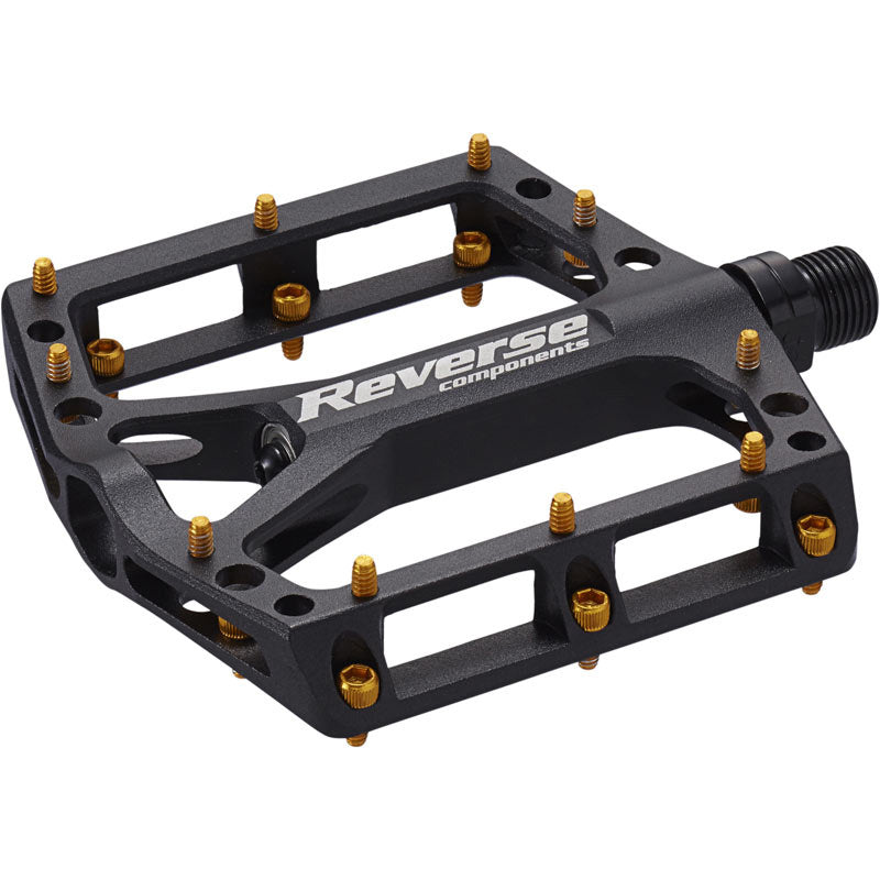 which pedal is reverse threaded Reverse Black One Pedals – Reverse Components USA